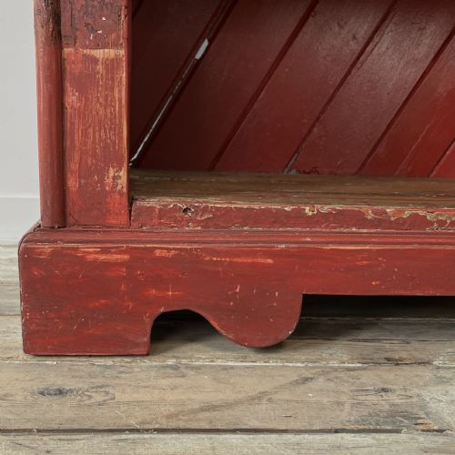 MID 19TH C IRISH PINE CHICKEN COOP DRESSER - ADDITIONAL PHOTO 12