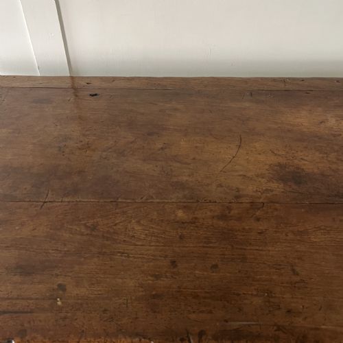 EARLY 19TH C WELSH KITCHEN PREP TABLE - ADDITIONAL PHOTO 3