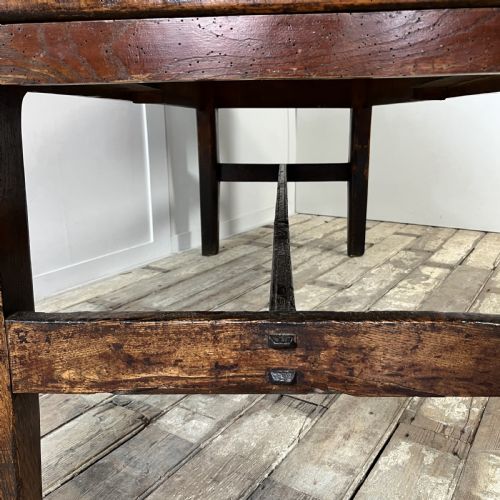 EARLY 19TH C WELSH KITCHEN PREP TABLE - ADDITIONAL PHOTO 14