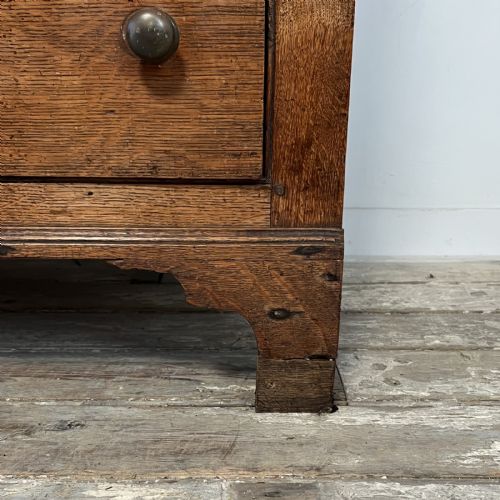 19TH C OAK HALLROBE - ADDITIONAL PHOTO 8