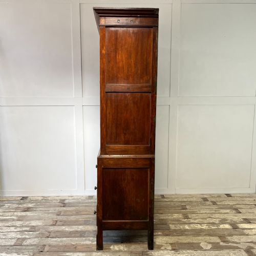 19TH C OAK HALLROBE - ADDITIONAL PHOTO 10