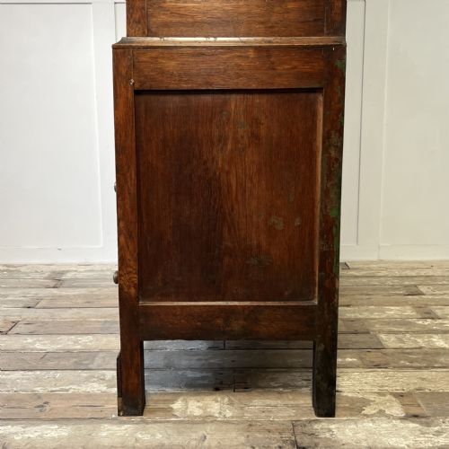 19TH C OAK HALLROBE - ADDITIONAL PHOTO 11