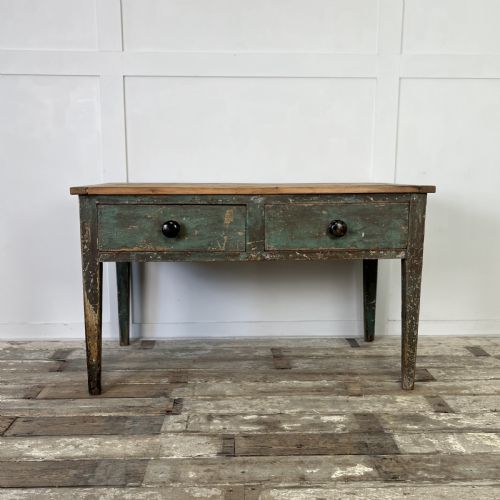 georgian painted pine dairy table - CATEGORY: ANTIQUE TABLES - DATED 1800