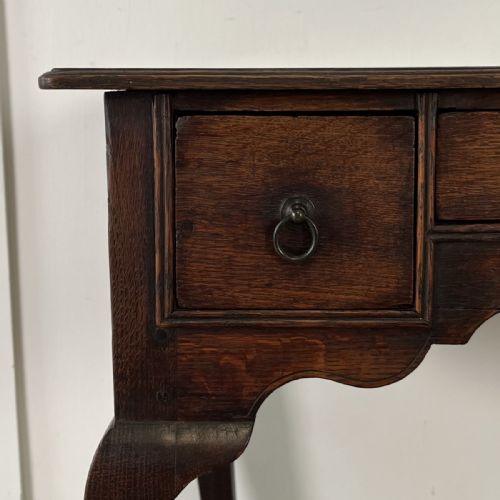 EARLY 18TH C OAK LOWBOY C1730 - ADDITIONAL PHOTO 2