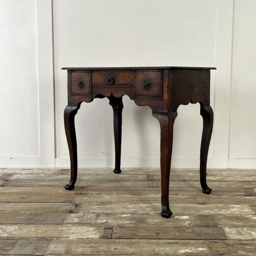 EARLY 18TH C OAK LOWBOY C1730 - ADDITIONAL PHOTO 7