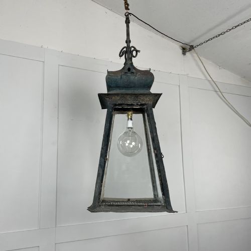 VICTORIAN COPPER LANTERN - ADDITIONAL PHOTO 1