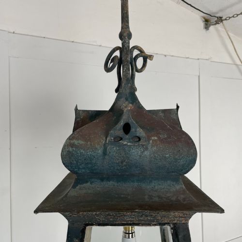 VICTORIAN COPPER LANTERN - ADDITIONAL PHOTO 3