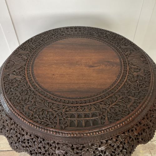 19TH C BURMESE TILT TOP TABLE - ADDITIONAL PHOTO 14