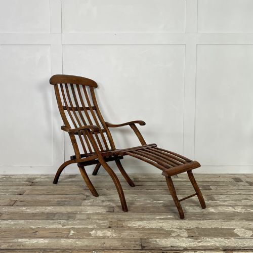 EDWARDIAN STEAMER DECK CHAIR - ADDITIONAL PHOTO 3
