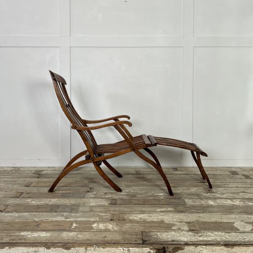 EDWARDIAN STEAMER DECK CHAIR - ADDITIONAL PHOTO 5