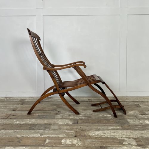 EDWARDIAN STEAMER DECK CHAIR - ADDITIONAL PHOTO 7