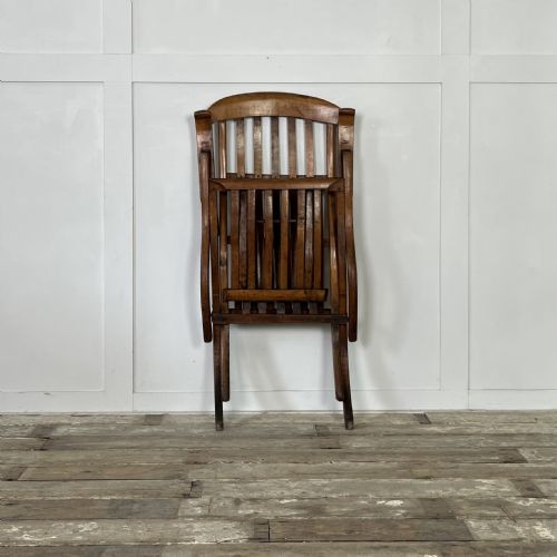 EDWARDIAN STEAMER DECK CHAIR - ADDITIONAL PHOTO 8