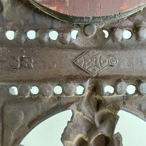 VICTORIAN CAST IRON HALL STAND - ADDITIONAL PHOTO 17
