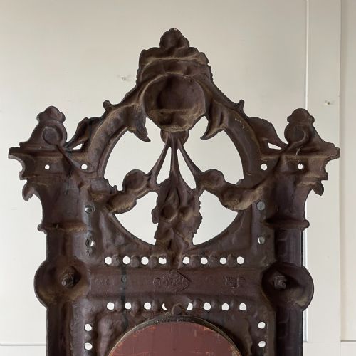 VICTORIAN CAST IRON HALL STAND - ADDITIONAL PHOTO 20