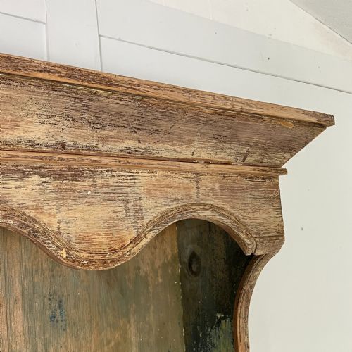 LARGE VICTORIAN PAINTED PINE KITCHEN DRESSER - ADDITIONAL PHOTO 15