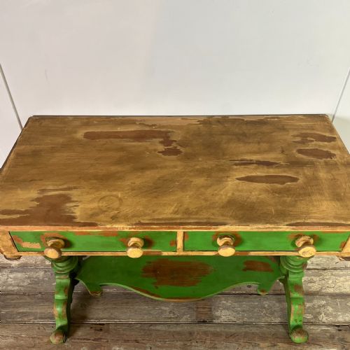 19TH C PINE PAINTED WASHSTAND - ADDITIONAL PHOTO 2