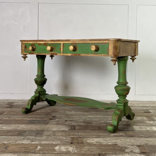 19TH C PINE PAINTED WASHSTAND - ADDITIONAL PHOTO 7