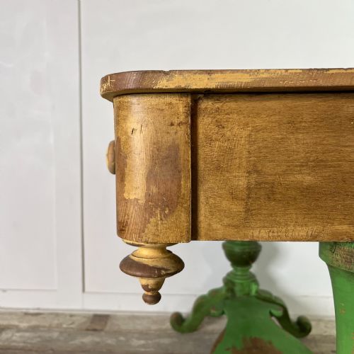 19TH C PINE PAINTED WASHSTAND - ADDITIONAL PHOTO 11