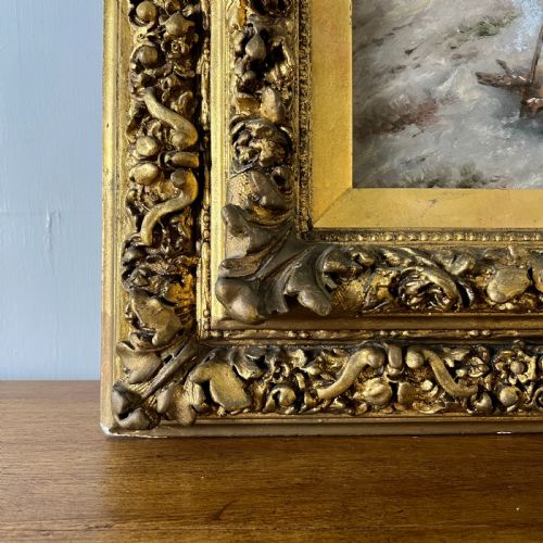 PAIR OF OIL ON BOARDS OF PEASANT SCENES SIGNED R PALNAY - ADDITIONAL PHOTO 8