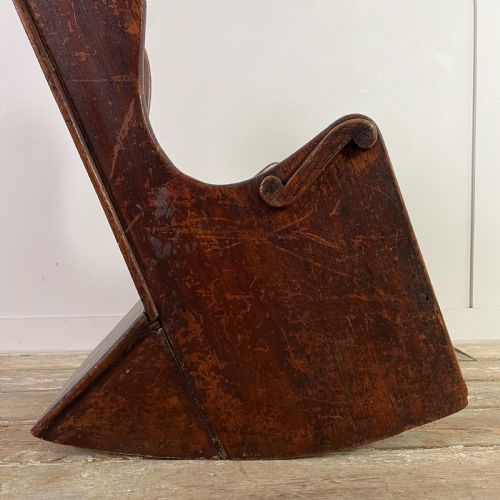 EARLY 19TH C CHILDS LAMBING ROCKING CHAIR - ADDITIONAL PHOTO 6