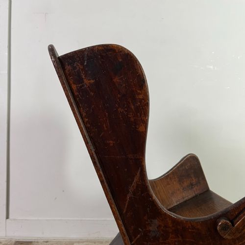 EARLY 19TH C CHILDS LAMBING ROCKING CHAIR - ADDITIONAL PHOTO 7