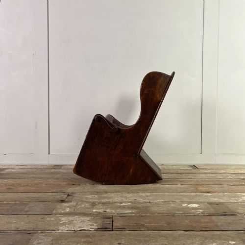 EARLY 19TH C CHILDS LAMBING ROCKING CHAIR - ADDITIONAL PHOTO 9