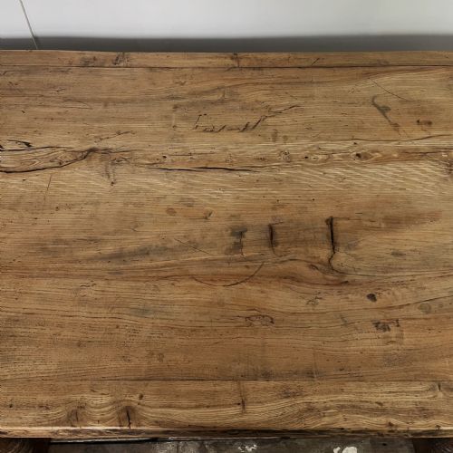 EARLY 20TH C OAK DINING TABLE - ADDITIONAL PHOTO 5