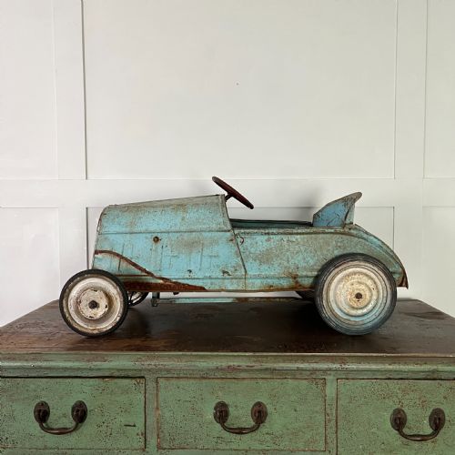 1940's continental childs pedal car - CATEGORY: ANTIQUE MISCELLANEOUS - DATED 1940