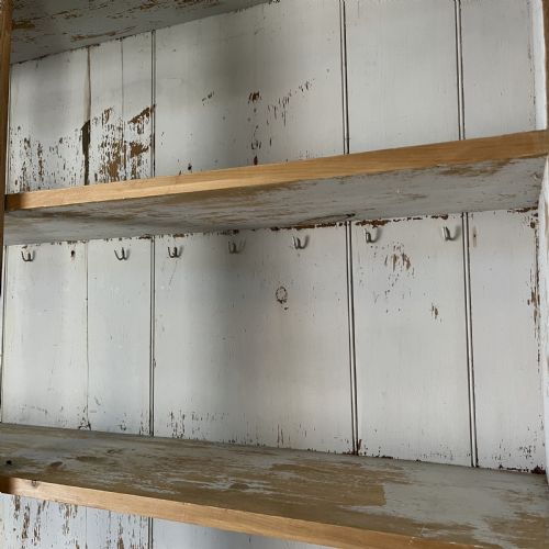 VICTORIAN PINE GLAZED CUPBOARD - ADDITIONAL PHOTO 3
