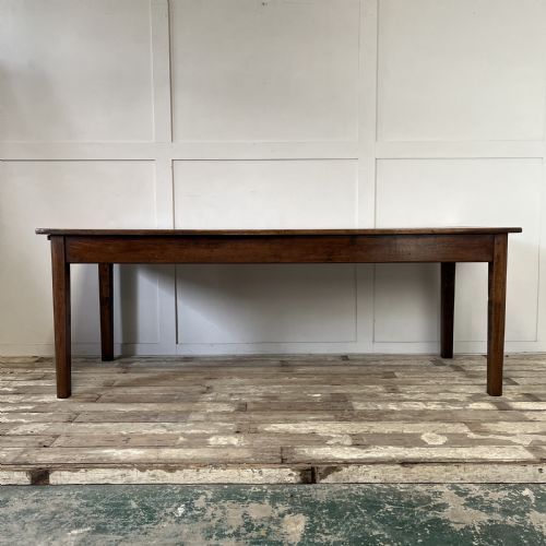 antique 19th c french farmhouse kitchen table - CATEGORY: ANTIQUE TABLES - DATED 19TH CENTURY