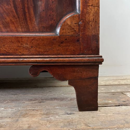 GEORGE III MAHOGANY SECRETAIRE BOOKCASE - ADDITIONAL PHOTO 12