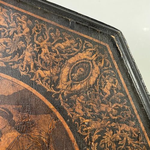 EARLY 19TH C INK WORK TILT TOP TABLE - ADDITIONAL PHOTO 3