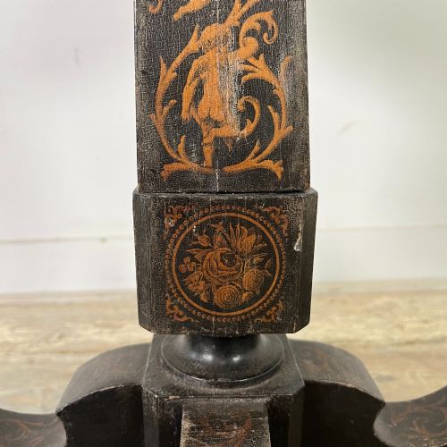 EARLY 19TH C INK WORK TILT TOP TABLE - ADDITIONAL PHOTO 13