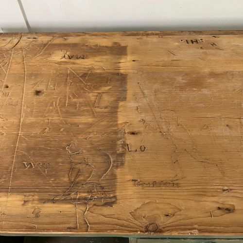 VICTORIAN PINE ARTISTS CHEST OF DRAWERS - ADDITIONAL PHOTO 7