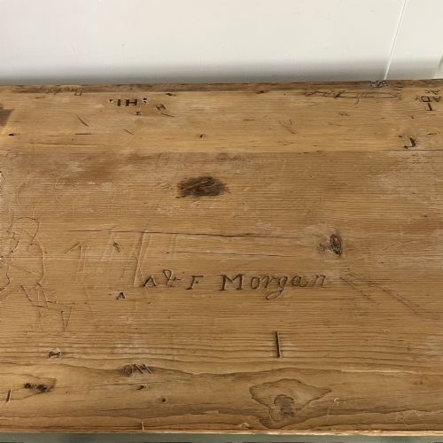 VICTORIAN PINE ARTISTS CHEST OF DRAWERS - ADDITIONAL PHOTO 8