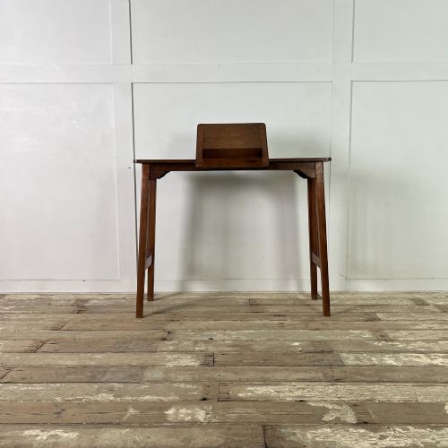 ARTS AND CRAFTS OAK READING TABLE - ADDITIONAL PHOTO 1