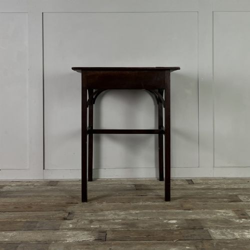EARLY 19TH C OAK SIDE TABLE - ADDITIONAL PHOTO 6