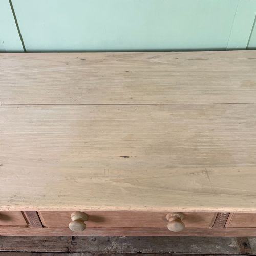 EARLY 19TH C SYCAMORE AND PINE DAIRY PREP TABLE - ADDITIONAL PHOTO 10