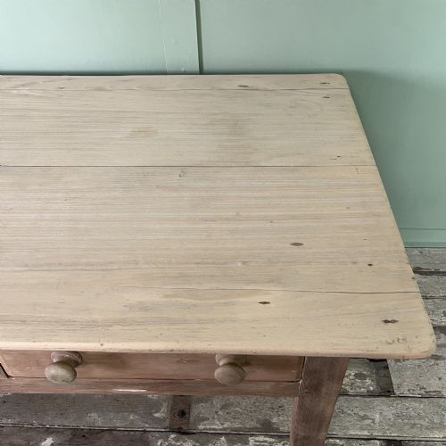 EARLY 19TH C SYCAMORE AND PINE DAIRY PREP TABLE - ADDITIONAL PHOTO 11