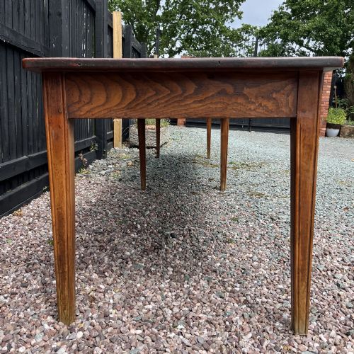 19TH C FRENCH CHERRYWOOD FARMHOUSE TABLE 38M - ADDITIONAL PHOTO 8