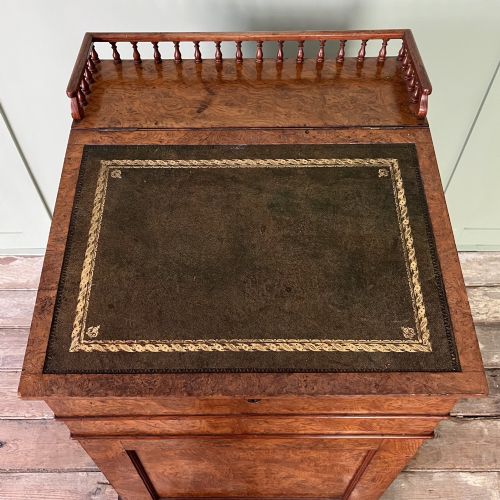19TH C GILLOW CO DAVENPORT - ADDITIONAL PHOTO 3