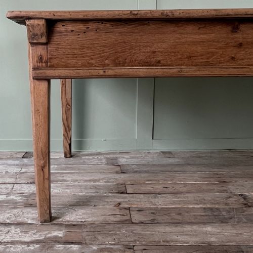 ANTIQUE EARLY 19TH C FRENCH OAK BAKERS PREP TABLE - ADDITIONAL PHOTO 11