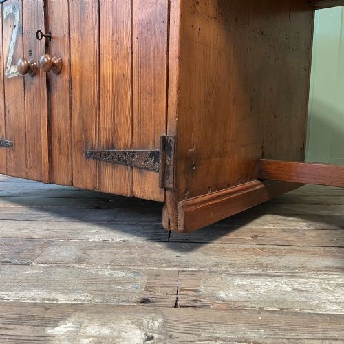 EARLY 20TH C PINE BAKERS PREP TABLE - ADDITIONAL PHOTO 6