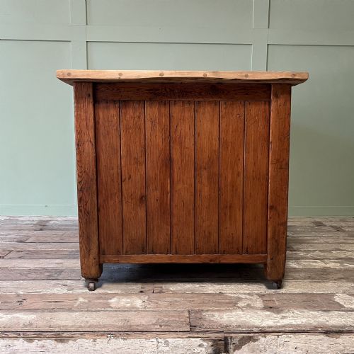 EARLY 20TH C PINE BAKERS PREP TABLE - ADDITIONAL PHOTO 10