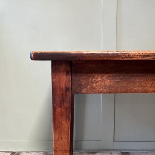 19TH C FRENCH CHERRYWOOD FARMHOUSE TABLE 2M - ADDITIONAL PHOTO 1