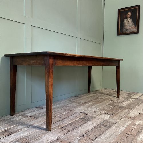 19TH C FRENCH CHERRYWOOD FARMHOUSE TABLE 2M - ADDITIONAL PHOTO 2