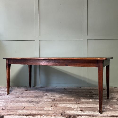 19TH C FRENCH CHERRYWOOD FARMHOUSE TABLE 2M - ADDITIONAL PHOTO 7