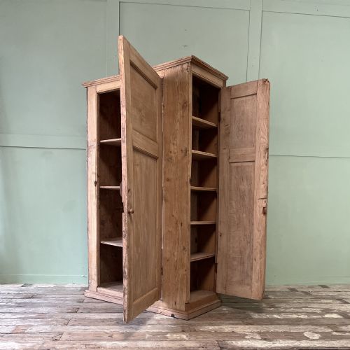 18th C. Welsh Elm Food Cupboard