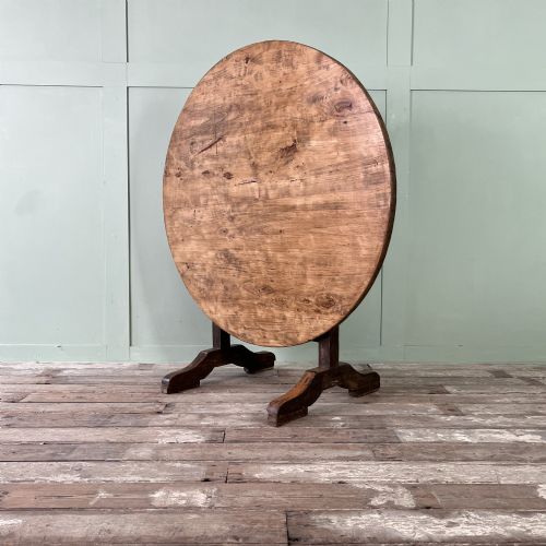 19th C. French Wine Tasting Vendange Table