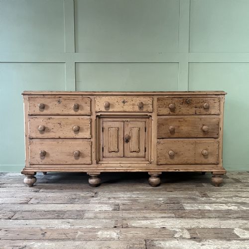 Antique Georgian Pine Sideboard